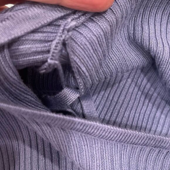 House Of Harlow 1960 Blue Knit Mini Dress 2 Pieces Set.Size XL - Picture 8 of 14